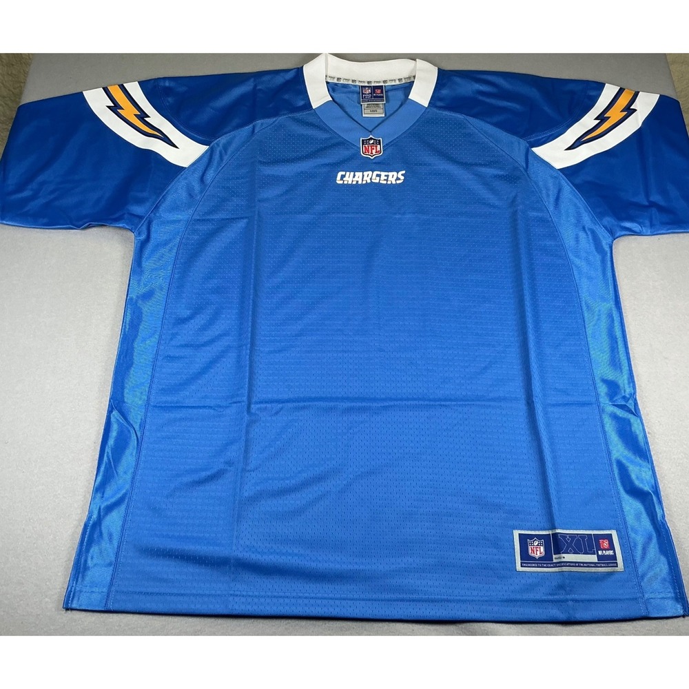 NFL Pro Line San Diego Chargers Alternate Blue Jersey Mens‎ XL NWT